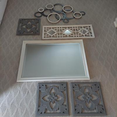 Three Matching Pieces of Wall Art, Mirror & More (BR2-MG)