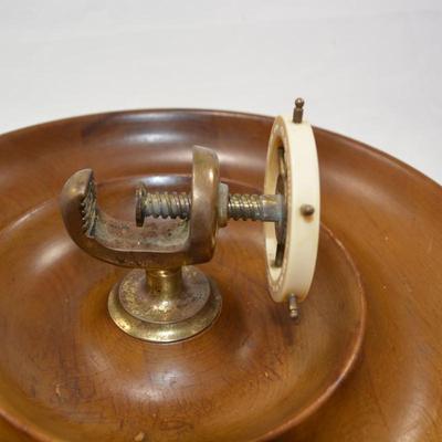 Vintage Ship's Wheel Nutcracker Made in England