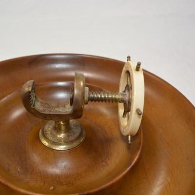 Vintage Ship's Wheel Nutcracker Made in England