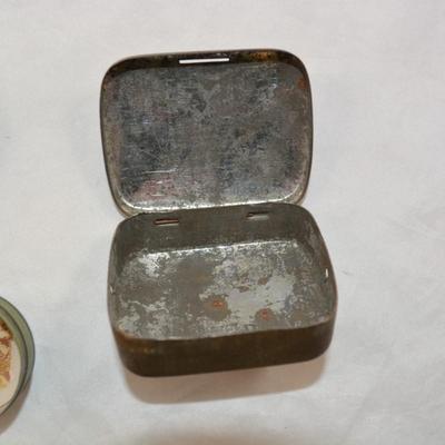 Small Lot of 3 Antique/Vintage Tins