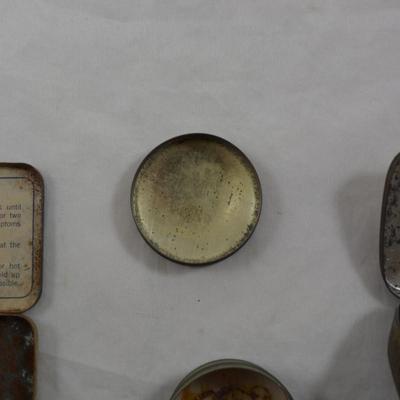 Small Lot of 3 Antique/Vintage Tins