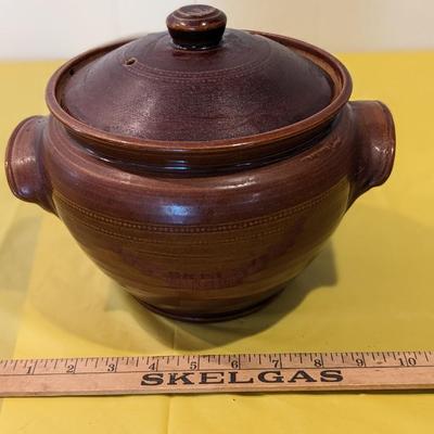 Pearson's of Chesterfield 1810 England Bean Pot Lidded Jar