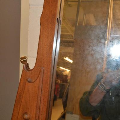 Antique/Vintage Bureau Mirror Converted to Wall Mount