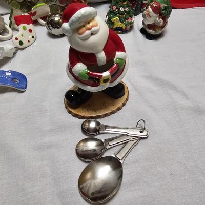 Christmas Table & Serving Items incl Olde World Village, Lenox, Nikko, Royal Albert  (BO-JS)