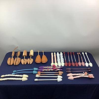 794 Large Lot of Assorted Shoe Stretchers