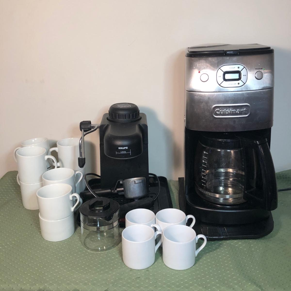 LOT 138M Krups Household Espresso Maker Type 963/B, Cuisinart Grind