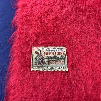 815 Glen Cree Galloway Mohair Scarf