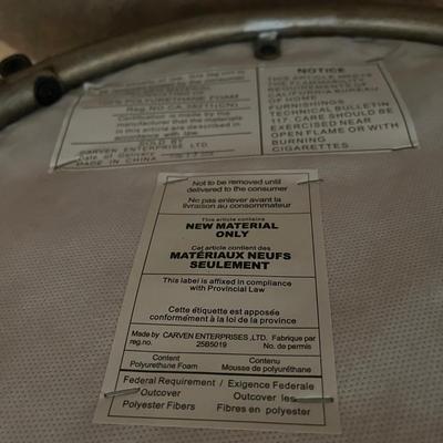 Metal Framed Chair with Padded & Upholstered Seat (B-MG)