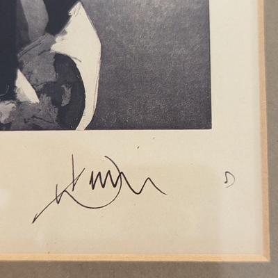 Signed Jillian Williams Geese Print, Artist Proof