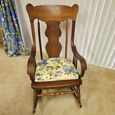 Oak Rocking Chair  (BO-JS)