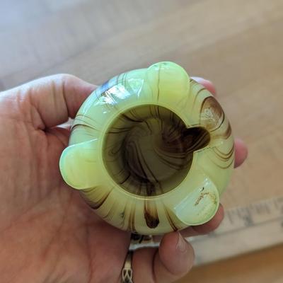 Vaseline Uranium Glass Light Cover
