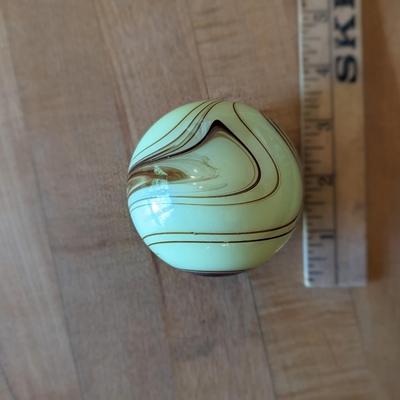 Vaseline Uranium Glass Light Cover