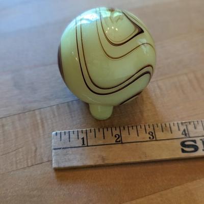 Vaseline Uranium Glass Light Cover