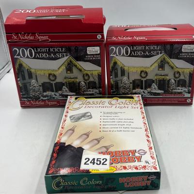 Christmas lights lot