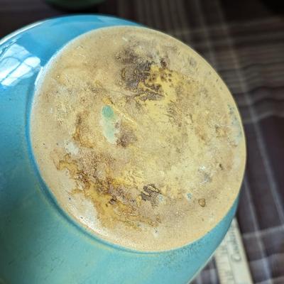 1940s Green McCoy Ball Pitcher with Ice Lip