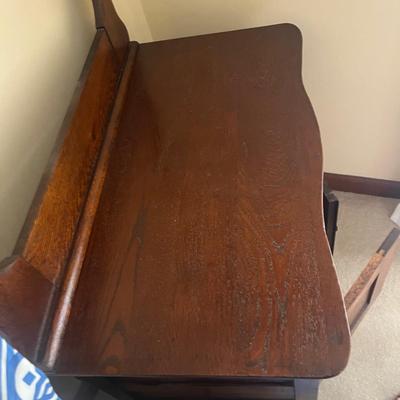 Antique Oak Washstand (BR1-MG)