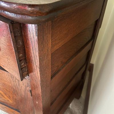Antique Oak Washstand (BR1-MG)