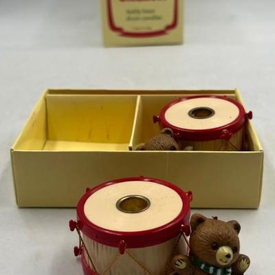 Bear candle holders