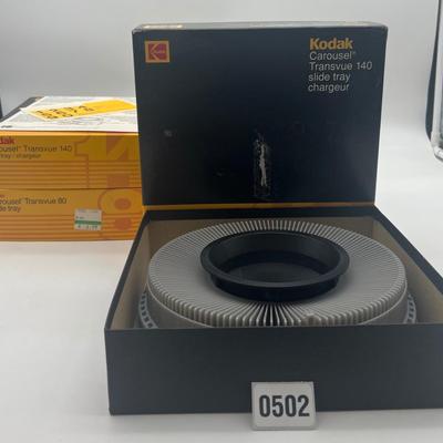 Kodak carousel transvue 80 slide tray