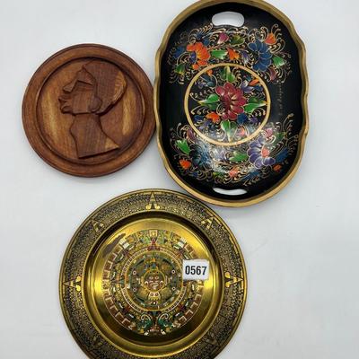 Vintage plates lot