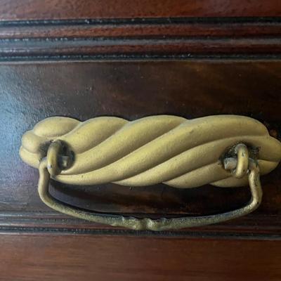 Antique Marble Top Dresser (BR1-MG)