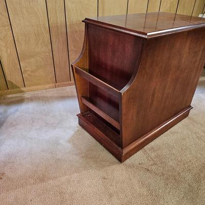 Lane Magazine Rack Side Table  (BLR-JS)