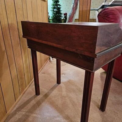 Vintage Solid Wood Desk & Chair  (BLR-JS)