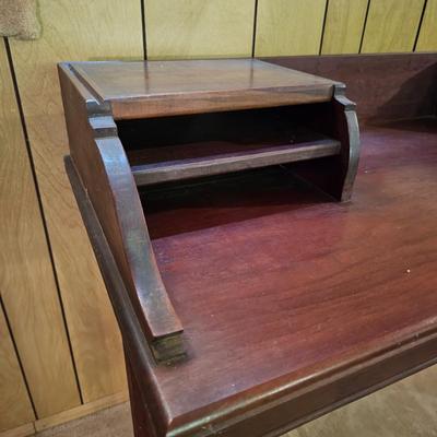 Vintage Solid Wood Desk & Chair  (BLR-JS)