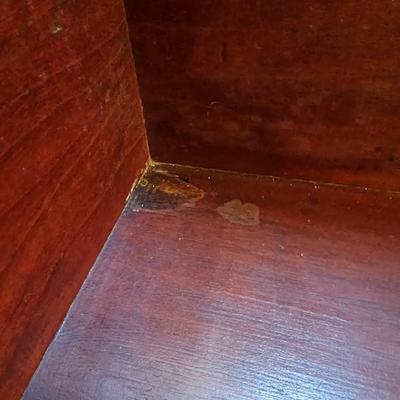 Vintage Solid Wood Desk & Chair  (BLR-JS)