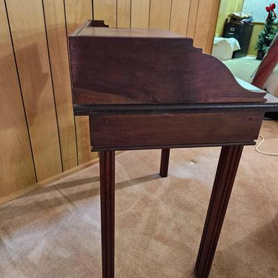 Vintage Solid Wood Desk & Chair  (BLR-JS)