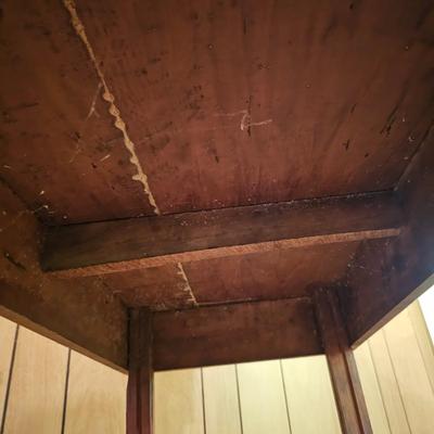 Vintage Solid Wood Desk & Chair  (BLR-JS)