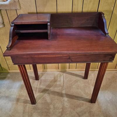 Vintage Solid Wood Desk & Chair  (BLR-JS)