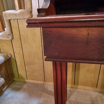 Vintage Solid Wood Desk & Chair  (BLR-JS)