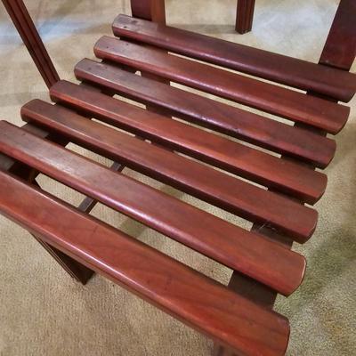 Vintage Solid Wood Desk & Chair  (BLR-JS)