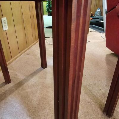 Vintage Solid Wood Desk & Chair  (BLR-JS)