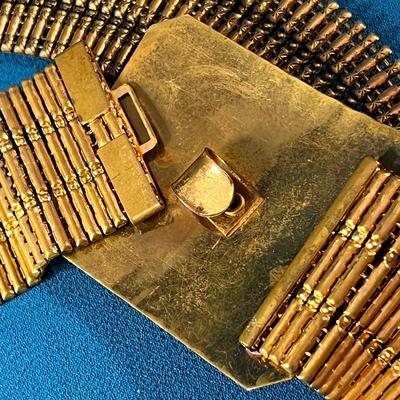 VINTAGE BRASS LADIESâ€™ BELT 
