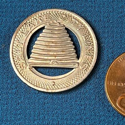 VINTAGE OPEN WORK SALT LAKE CITY LINES BUS TOKEN 