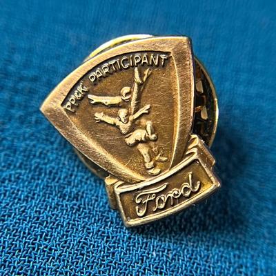 â€œPP&Kâ€ PASS PUNT & KICK FORD LAPEL PIN