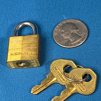 LITTLE MASTER PADLOCK WITH 2 KEYS