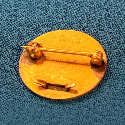 1/10 G.F. â€œLUTHERAN SUNDAY SCHOOL 3â€ LAPEL PIN 