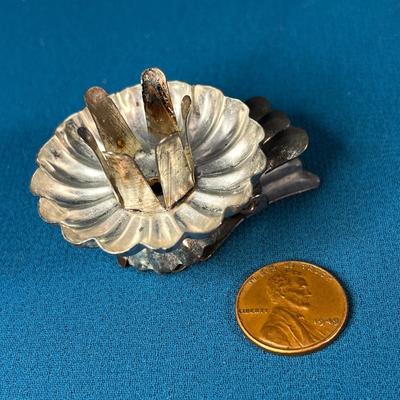 ANTIQUE CLIP-ON CHRISTMAS TREE CANDLE HOLDER