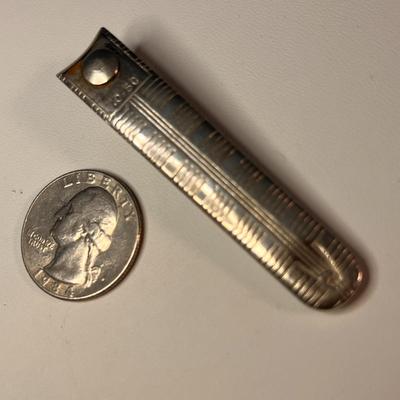 VINTAGE EMBELLISHED â€œLA CROSSâ€ NAIL CLIPPERS 