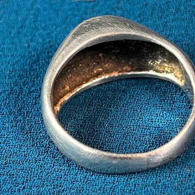 .925 STERLING PEACE SIGN RING