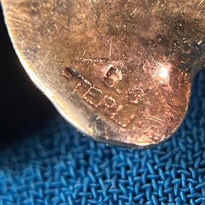 VINTAGE STERLING FLOWER STICK PIN