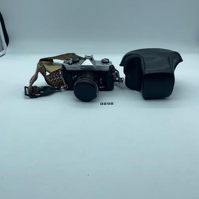 ST 705w Fujica Camera With Added On Lens