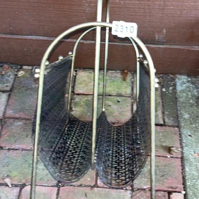 Vintage Mid Century Modern Magazine Rack