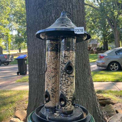 Triple Tube Bird Feeder