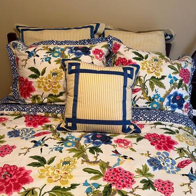 King Sized Comforter & Full Size Sheets (BR1-MG)