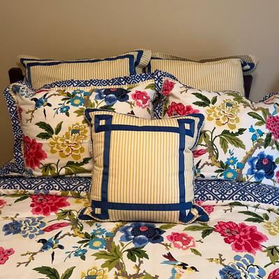 King Sized Comforter & Full Size Sheets (BR1-MG)