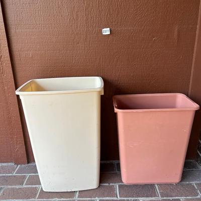 Trash cans